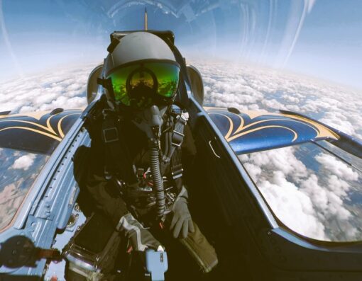 Flug im Militärjet ab Sion - Bild 4