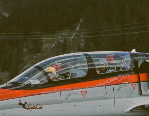 Kampfjet-Flug in den Alpen - Bild 3