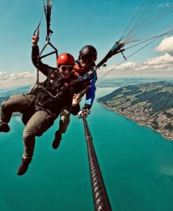 Tandem Gleitschirmflug bei Rigi