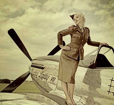warbird rides: p-51 lucky lady