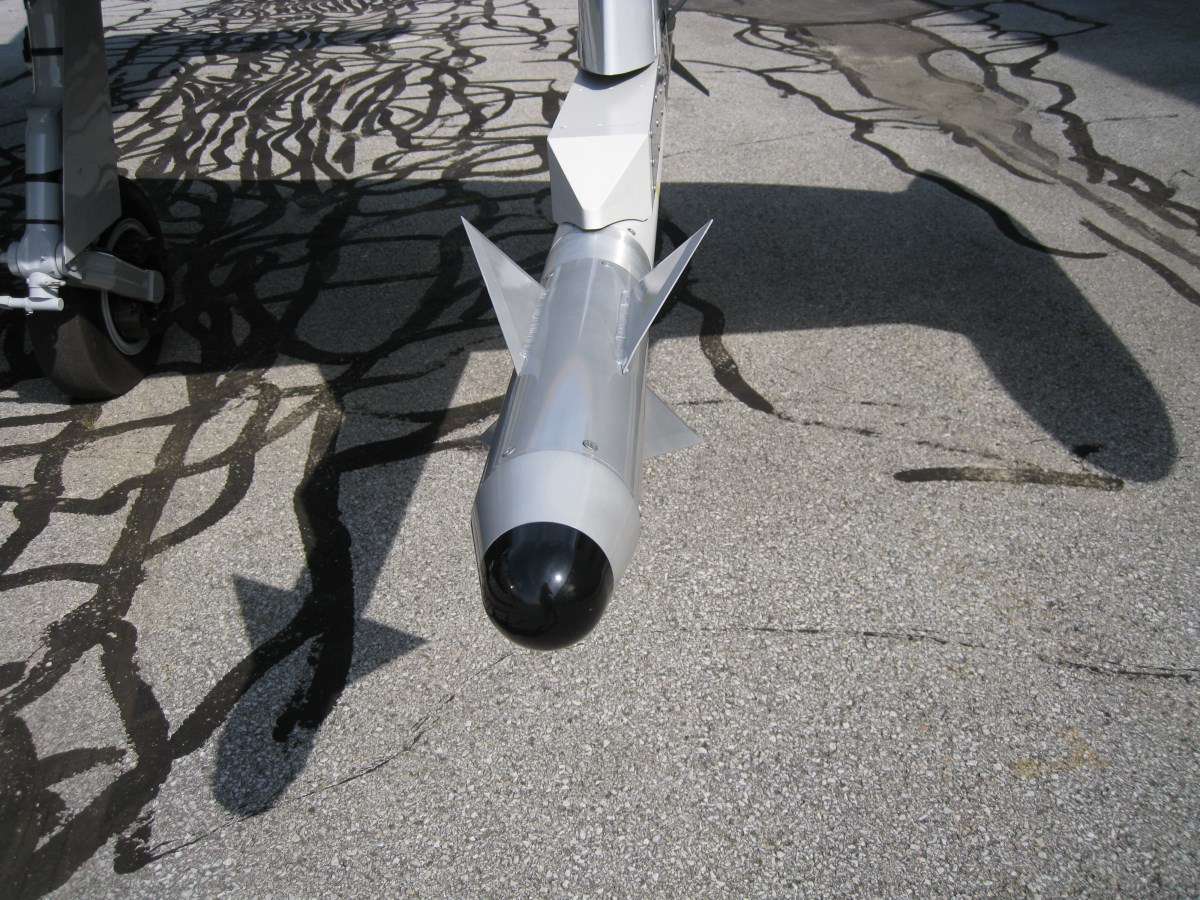 Guided Rocket containing the Camera