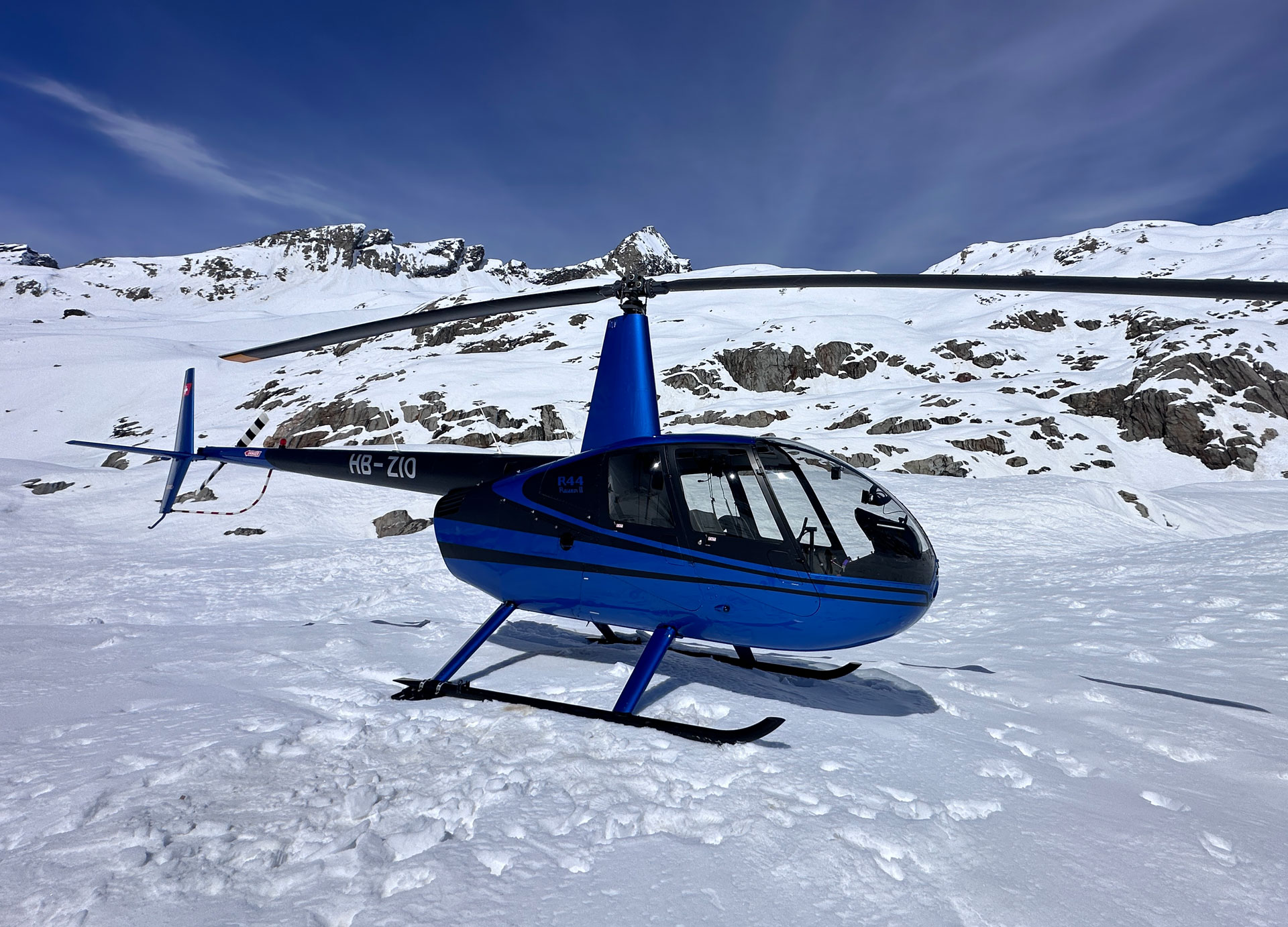 Helikopter-Schnupperflug Sion – Rundflug über die Walliser Alpen